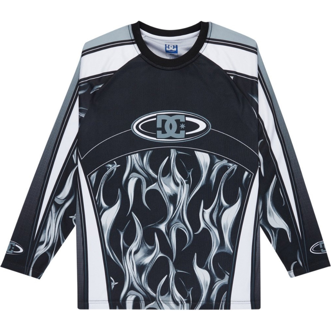 2026 DC Shoes Mens Sylem 2 Moto Jersey EDYKT03552 - Black